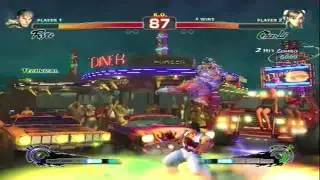 Super Street Fighter IV AE2012: Me (Ryu) vs  Ace (Chun-Li)