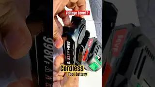 How to Check Cordless Tool Battery Level #batterylevel #batterytest #lithiumbattery #lithiumion