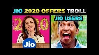 JIO NEW YEAR 2020 OFFER TROLL - TODAY TRENDING