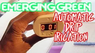 Emerging Green DIY Automatic Drip Irrigation Kit Self Watering System
