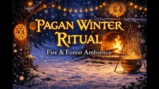 Ancient Winter Forest Hearth 🔥 Pagan Ritual Music & Enchanted Ambience | Live