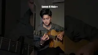 Sanson Ki Mala Acoustic 📿 #guitar #fingerstyle #guitarcover