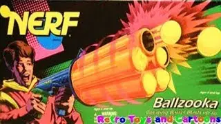 Nerf Ballzooka 1994 Commercial Retro Toys and Cartoons