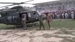 Pakistan air force helicopter takeoff by faisal