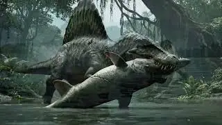LORD OF THE SWAMP Spinosaurus vs Carcharodontosaurus|Life of Millions Years Ago Series