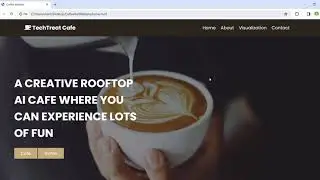 TechTreat Cafe Website