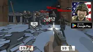 World war polygon: ww2 shooter(17) game play..#gaming #games #ww2