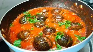 Masala Brinjal Without Stuffing । मसाला बैंगन बिना मसाला भरे । dimple's home kitchen ।