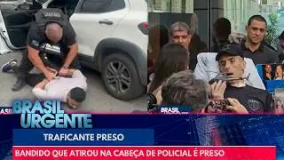 Suspeito de atirar na cabeça de policial é preso | Brasil Urgente