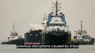 Oil tanker breaks down and disrupts traffic in Suez Canal