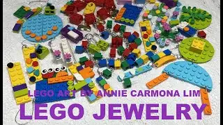 Lego JEWELRY??? Oh yes! Perfect for Lego fans. Super easy tutorial, no experience necessary!