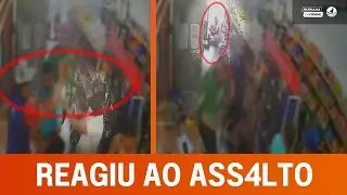 B4NDID0S tentam ASS4LT4R mercadinho e saem ATIR4ND0