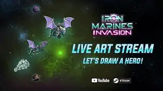 Art Stream: Let's draw a hero! 🎨