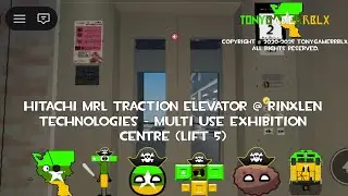 Hitachi MRL Traction Elevator @ Rinxlen Technologies - Multi Use Exhibition Centre (Lift 5)