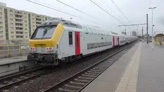 (HD) Trains at Antwerpen Luchtbal station, 23 & 24/10/14