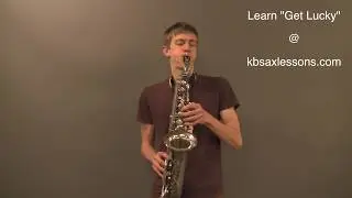 Get Lucky - Daft Punk - Alto Sax