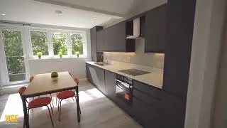 Woodland View- 2 Bed Flat top floor.