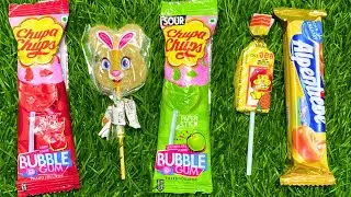ASMR chocolate challenge gummy candy lollipops satisfying opening video#shrenachocolateasmr