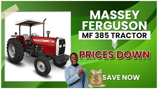 Tractors for Botswana: Massey Ferguson MF 385 2WD 85HP Tractor.