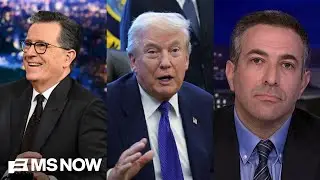 Colbert EXPOSES Trump plot to censor Dem candidate: Ari Melber on free speech debacle