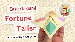 Easy Paper Fortune Teller Tutorial 🔮 Step-by-Step Instructions