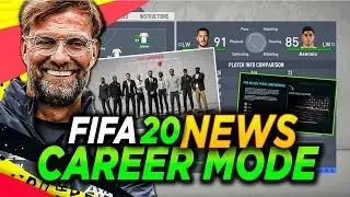 OFFICIAL FIFA 20 CAREER MODE NEWS! Dynamic Potential, Player Morale System, New cutscenes & More!