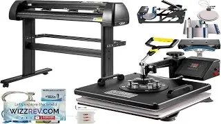 VEVOR 8 In 1 Heat Press Sublimation Machine & 28