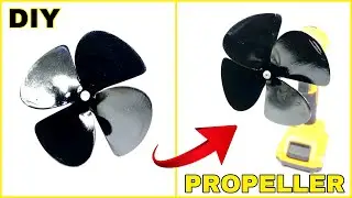 How To Make Fan Propeller Home Made Propeller With PVC Pipe || DIY Fan proppeler @Cardboardcommando-243K