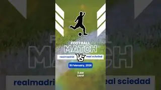 Realmadrid CF next match update🤯#shorts #football #realmadrid #matchday