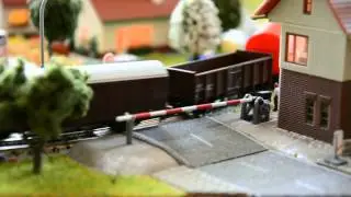 Fleischmann 931483 N-scale Digital StartSet on Korfant&oacute;w layout
