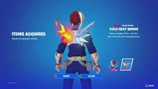 Purchasing SHOTO TODOROKI skin | Fortnite
