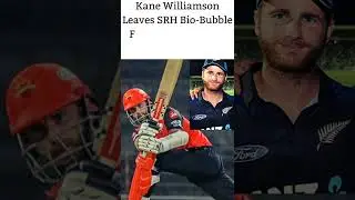 Kane Williamson Leaves SRH Bio-Bubble For The Birth Of His Second Child