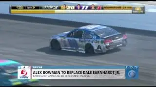 Alex Bowman to replace Earnhardt Jr. in No. 88 car in 2018