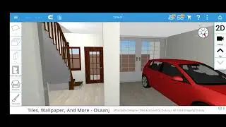 22 x 50 sq feet 3D House Design