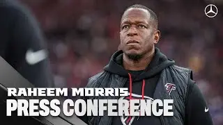 Head Coach Raheem Morris reflects on Falcons OT loss to Colts in Berlin, Germany | Press Conference