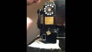 western electric 191g 3 slot Payphone