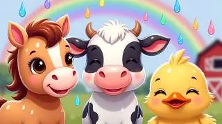 Rain Rain Go Away Animal Version I King Nursery Rhymes