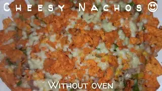 Veg cheesy nachos recipe by Anif Wali/ Nachos snacks without oven/ Snacks recipe