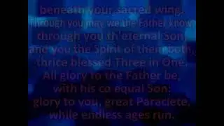 Come Spirit blest Creator come