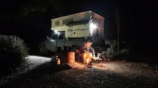 How I use Starlink- Lytle Creek camping Again Day 1
