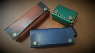 Making a Simple Leather Case [Free Pattern]