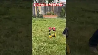 Milwaukee vs&nbsp;Dewalt drill fight