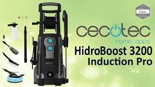 CECOTEC HidroBoost 3200 Induction PRO - Бесщеточная мойка высокого давления и аксессуары- Распаковка