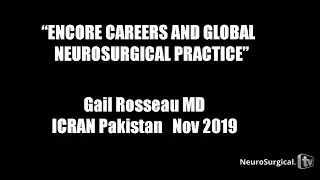 Encore Careers and Global Neurosurgical Practice