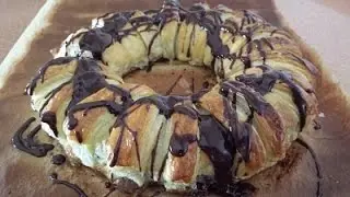 Corona de Hojaldre y Nutella - ConVistasAlPlato