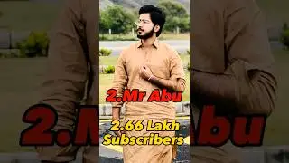 Top 5 Best Free Fire Youtubers In Pakistan 🇵🇰 #freefireindia #freefirepakistan #shortsfeed