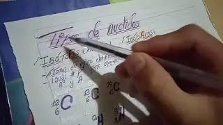 IS&Oacute;TOPOS, IS&Oacute;BAROS E IS&Oacute;TONOS: TIPOS DE N&Uacute;CLIDOS/ M&Eacute;TODO R&Aacute;PIDO Y SENCILLO