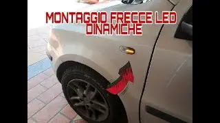 FIAT PANDA 169 - MONTAGGIO FRECCE LED DINAMICHE