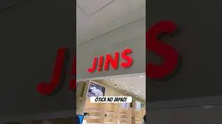 &Oacute;tica japonesa JINS! &Oacute;culos prontos em 30 minutos! #japanhaul #compras #japan #jap&atilde;o #discoverjapan