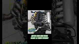 Motor Ford New Fiesta Sigma 1.6 Turbo Forjado. #newfiesta #fordfiesta #fordfiestast #fordfiestawrc